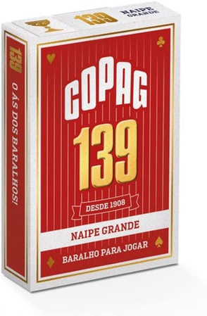 Baralho 139 Bridge Size Naipe Grande - Copag