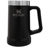 Caneca Stanley Adventure Big Grip Preto Fosco, 680 G / 0,7l