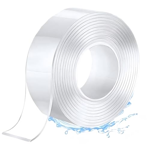 Super Fita Mágica Nano Adesiva Dupla Face Transparente Extra Forte Lavável 3M