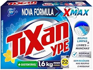 Ypê Lava Roupas em Pó Tixan Primavera 1,6Kg
