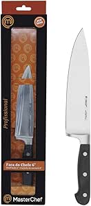 Faca Cortex Premium Forjada 6', MasterChef MCF-252, Cinza