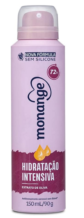 Monange Desodorante Aerossol Hidratação Intensiva 150Ml (90G)