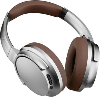 Basike Fone de Ouvido Bluetooth com ANC, 80h de Bateria, Alto-Falante de 40mm, Som HiFi, Design Dobrável, Bluetooth 5.4 para Multiuso, NB-1092 (Marrom)