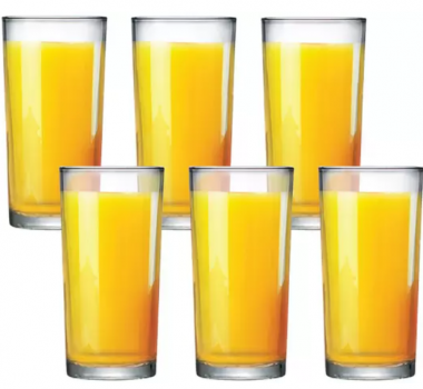 Jogo De Copos Vidro 255ml 6 Peças Ruvolo Glass Company 680703.