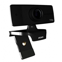 WEBCAM RAZA HD-01 720P - PCYes, Preta