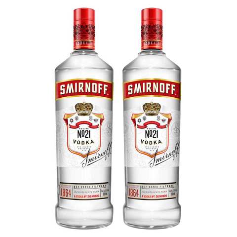 Vodka Smirnoff 998ml 2 Unidades
