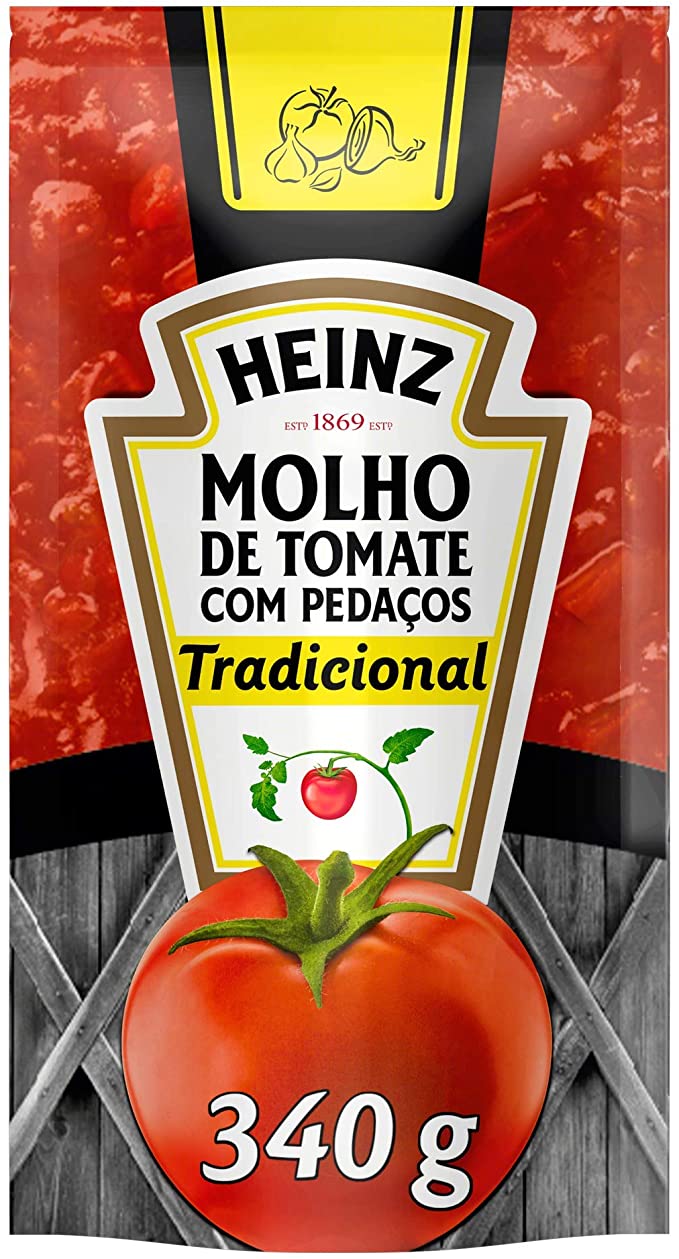 Molho Tradicional Heinz Sache 340G