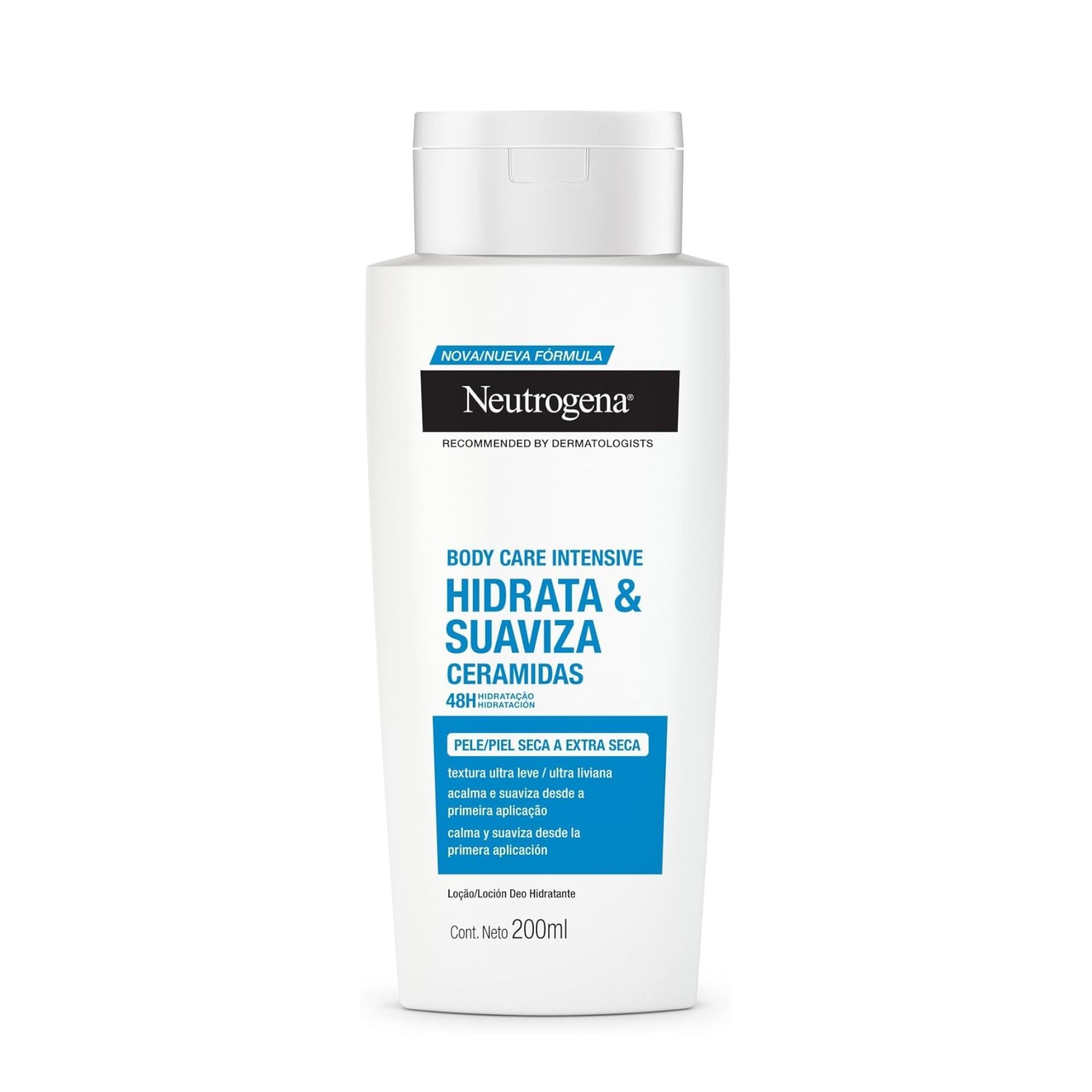 Neutrogena Hidratante Corporal Body Care Intensive Hidrata & Suaviza, 200ml