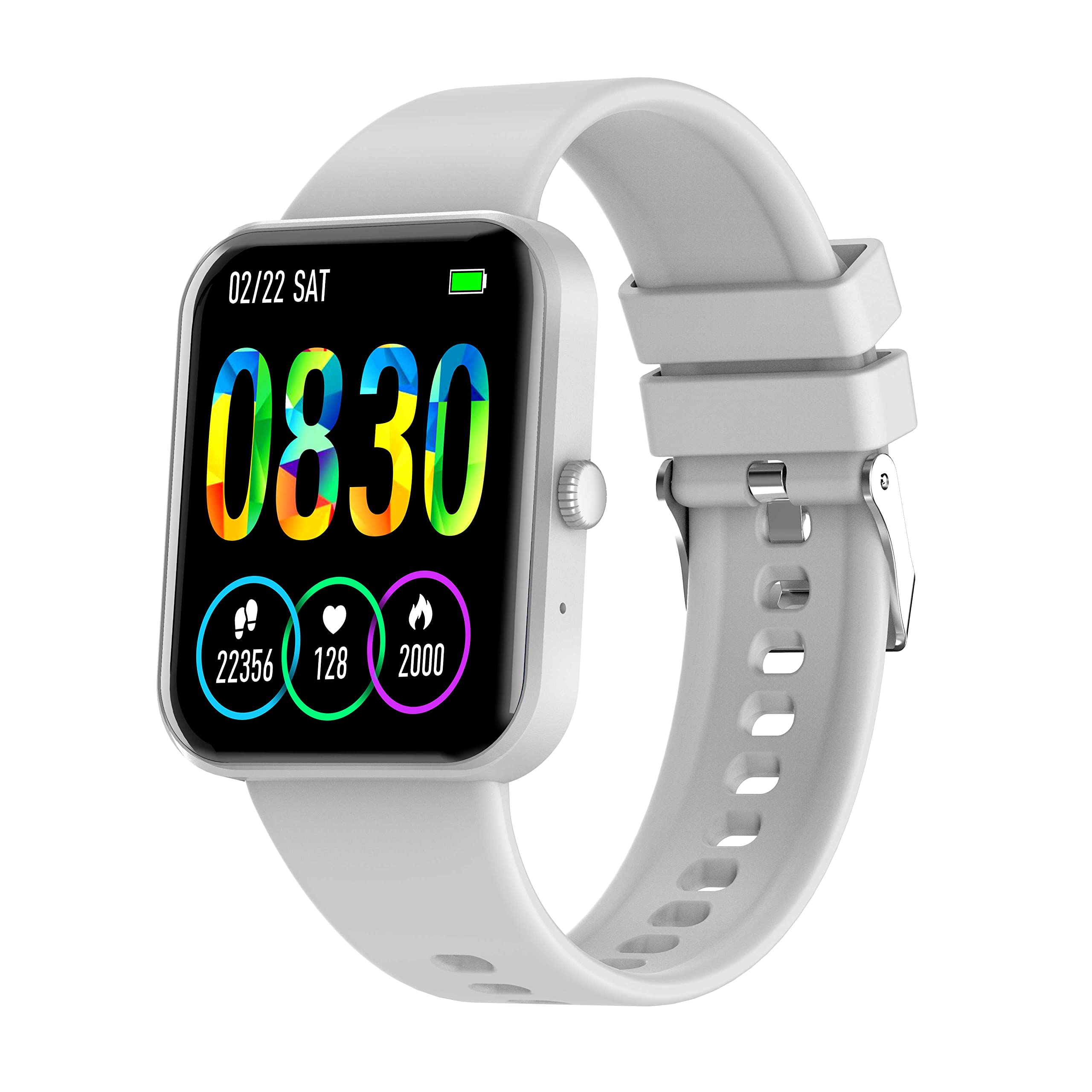 Relógio Inteligente,Smartwatch Militar,My Watch de Chamadas Bluetooth,Relógio de Fitness,Rastreador de Fitness e Rastreador de Atividades,IP68 à Prova D'água,Lanterna,Bateria de 900mAh,Preto