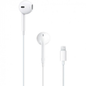 Fone de Ouvido EarPods com Conector Lightning Apple, Branco – MMTN2BZ/A