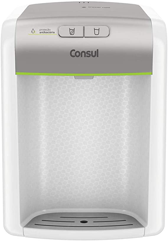 Purificador de Água Consul (CPB34AS) - Bivolt - Branco - Água Natural e Gelada do seu Jeito