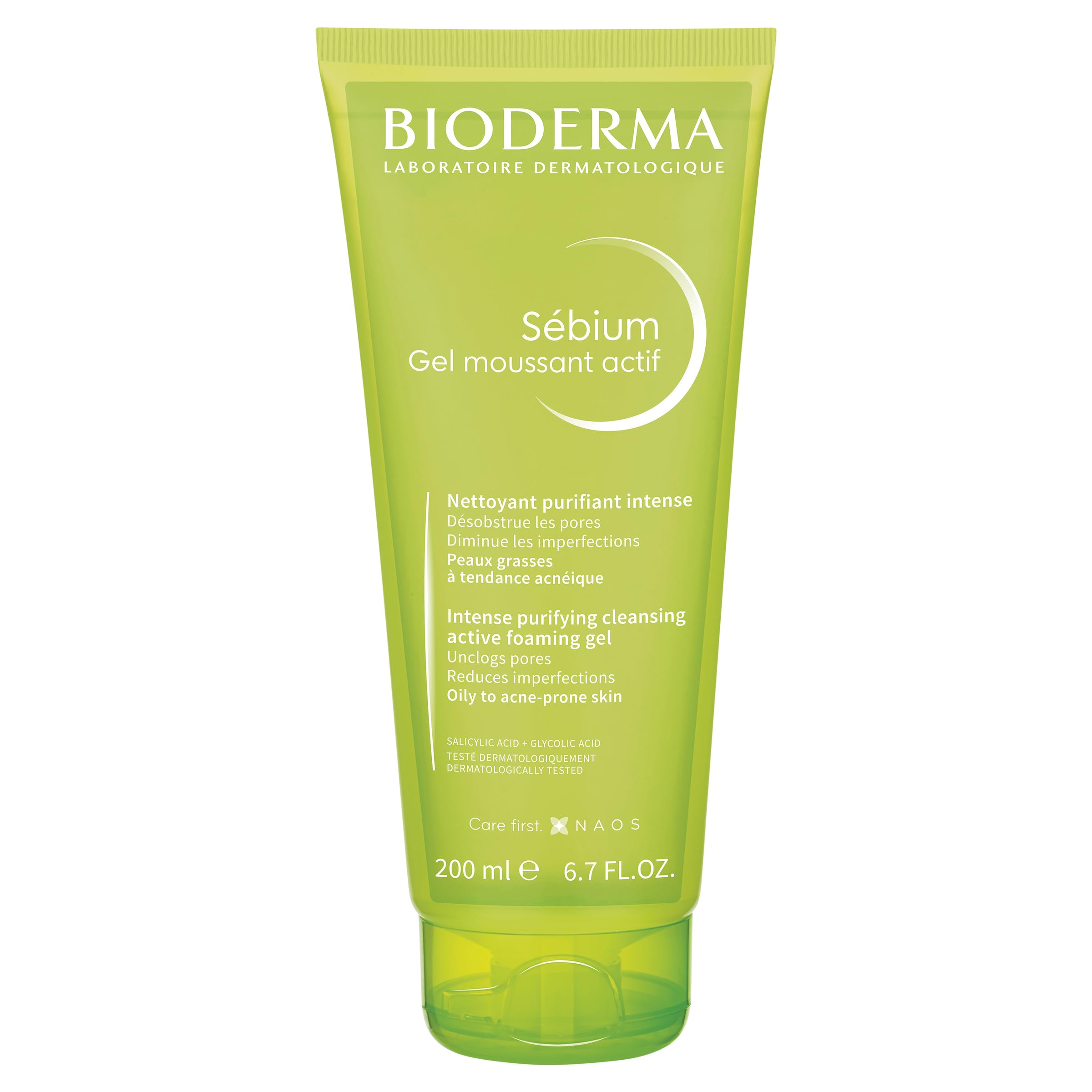 BIODERMA Gel De Limpeza Facial Sébium Gel Moussant Actif 200ml