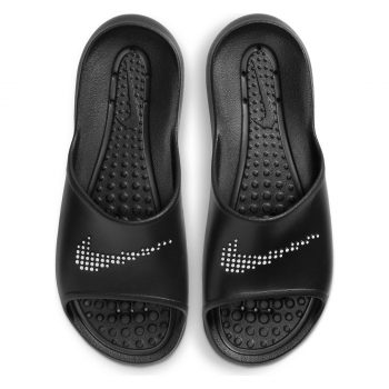 Chinelo Slide Nike Shower Feminino – Preto+Branco