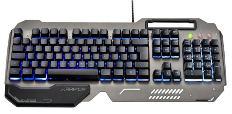 Teclado Gamer Warrior Ragnar TC222 LED - Metal