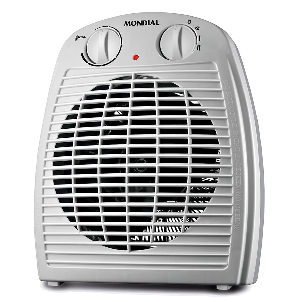 Aquecedor A Ar, Mondial, Cinza/Branco, 2000W, 220V - A-08
