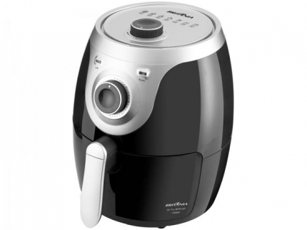 Fritadeira Elétrica sem Óleo/Air Fryer Britânia – BFR14P Preto 4,2L com Timer