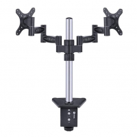 Suporte Para 2 Monitores 13 A 32 Polegadas V06S2M13-32C Preto - Vinik