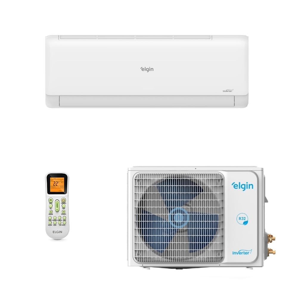 [Regional] Ar-Condicionado Split HW Elgin Eco Inverter II Wi-Fi 12.000 BTUs R-32 Quente/Frio 220V