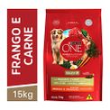 NESTLÉ® PURINA® ONE® Ração Seca para cães adultos Médios e Grandes Frango e Carne 15kg