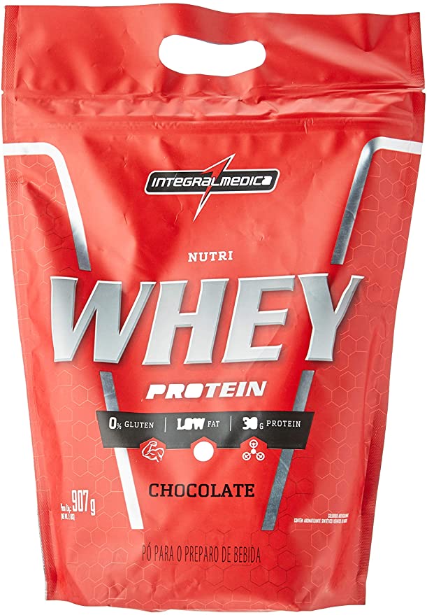 Nutriwhey Chocolate Pouch 907G, Integralmedica