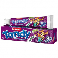 Creme Dental Colgate Tandy Sabor Uva Ventura 50G - 10 Unidades