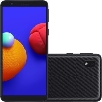 Smartphone Samsung Galaxy A01 Core 32GB Azul - Processador Quad-Core 2GB RAM Câm.8MP +