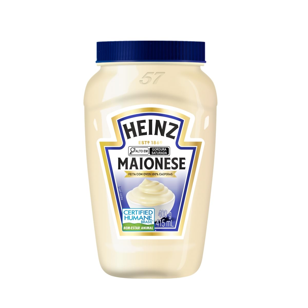 Heinz Maionese Tradicional, 400G - Tamanho Grande