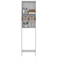 Armário De Banheiro Para Vaso Sanitário Com 2 Portas Multimóveis Branco - Marketplace