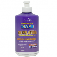Intense Creme para Pentear Queratina, 300 ml, Griffus Cosméticos, Multicor - 2 Unidades