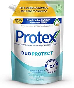 Protex Sabonete Líquido Para As Mãos Duo Protect 900Ml