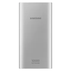 Bateria Externa Samsung 10.000MAh Carga Rápida USB Tipo C - Prata