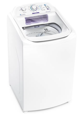 Máquina de Lavar 10,5kg Electrolux Branca Turbo Economia, Jet&Clean e Filtro Fiapos (LAC11)