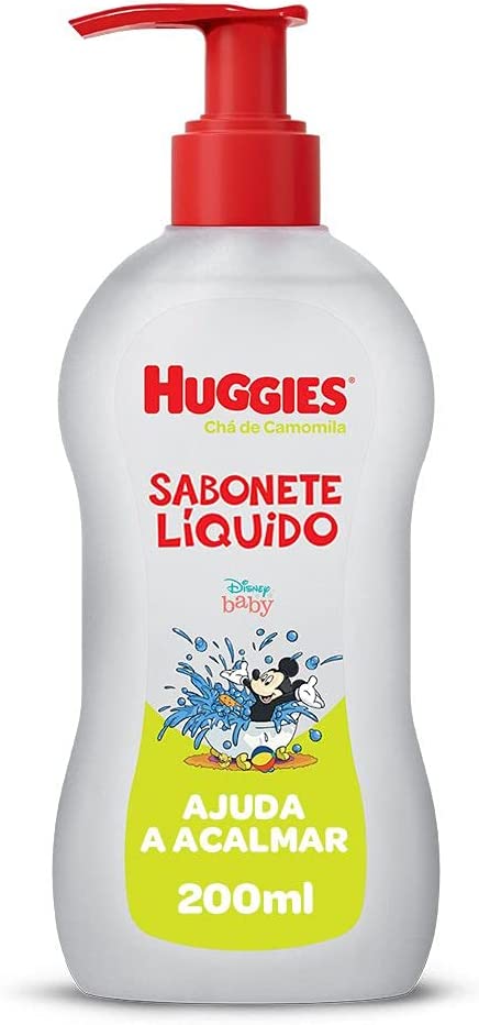 Sabonete Líquido Huggies Chá de Camomila - 200ml