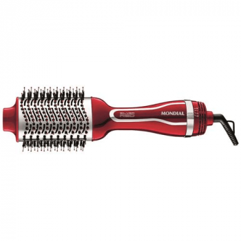 ES-07 – Escova Secadora Vermelha/Prata 127v – Mondial