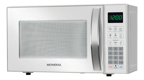 Micro-ondas Mondial MO-01-21-W com Função Tira Odor e Manter Aquecido Branco - 21L - 110V