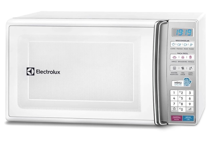 Micro-Ondas Electrolux Branco 27L com 55 Receitas pré-programadas no Menu Online (MB37R)