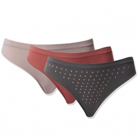 Roupa De Baixo Estilo Biquíni Kit Com 3 Calcinhas, Trifil, Feminino