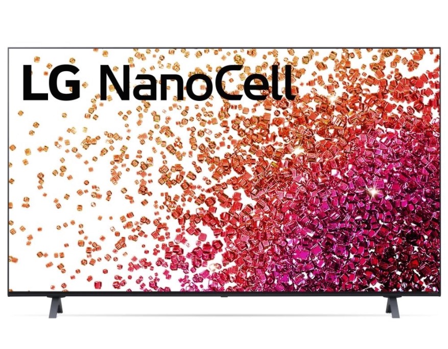 Smart TV LED 55” LG 55NANO75 4K NanoCell 3x HDMI 2.0 Inteligência Artificial ThinQAI Smart Magic Google Alexa