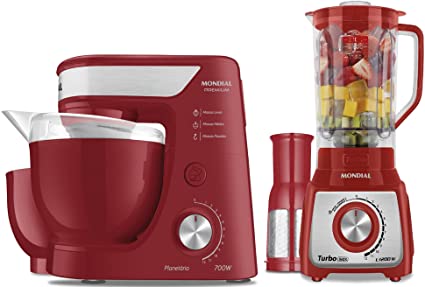 Conjunto Mondial, Liquidificador + Batedeira, 127V - KT-111