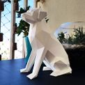 [PRIME] Estátua Labrador Branco