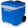 Caixa térmica Igloo Latitude Roller de 56 litros com rodinhas