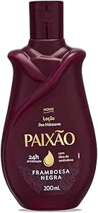 Paixão Loção Hidratante Framboesa Negra Com Ação Desodorante 200ml
