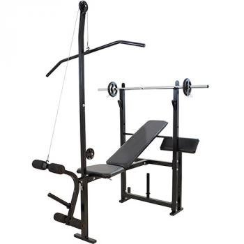 Academia Residencial Multi Gym c/ 4kg e Anilhas – Polimet