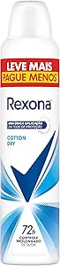 Antitranspirante Aerossol Cotton Dry Rexona 250ml Leve Mais Pague Menos, Rexona (a Embalagem Pode Variar)
