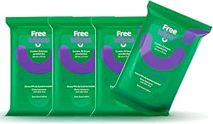 Free Wipes Lenço Umedecido Antisséptico - Pack com 4 unidades