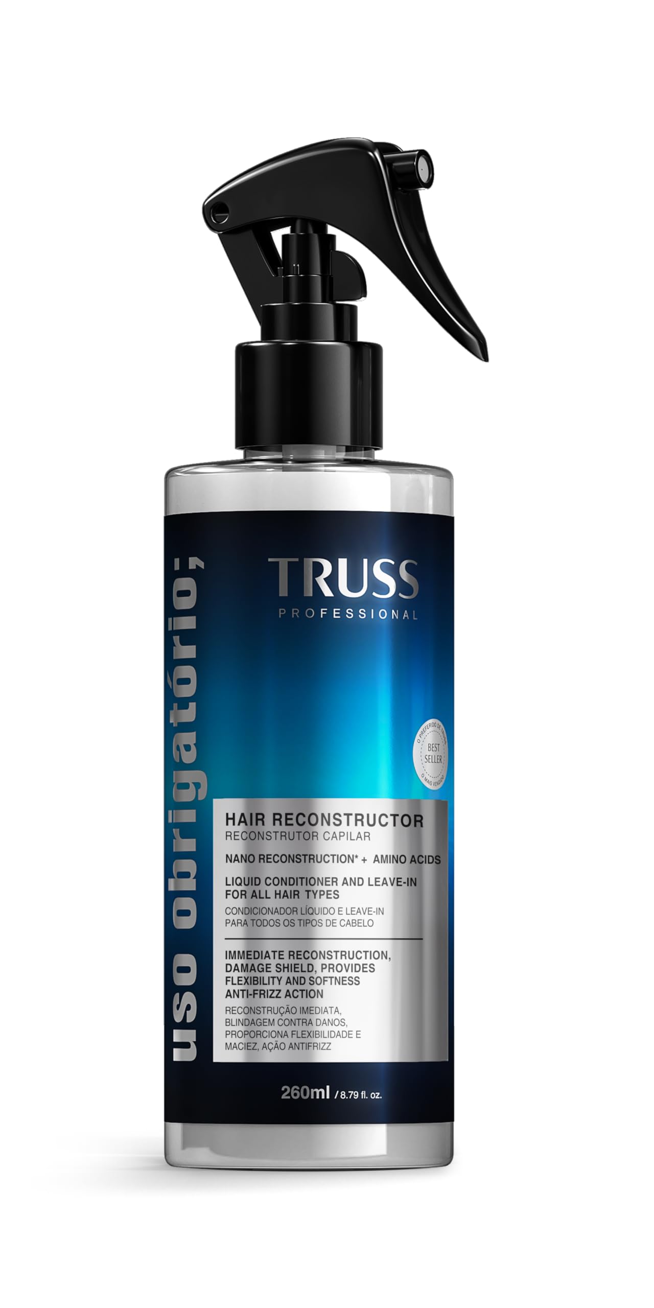 Truss Novo Reconstrutor Capilar Uso Obrigatório 260 Ml