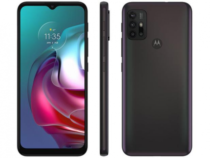 Smartphone Motorola Moto G30 128GB 4G – 4GB RAM Tela 6,5” Câm. Quádrupla + Selfie 13MP