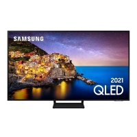 Samsung Smart Tv 55" Qled 4k 55q70a, Modo Game, Processador IA, Tela Sem Limites