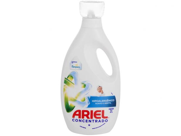 Sabão Líquido Ariel Hipoalergênico Suave e Gentil - Concentrado 2L