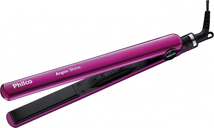 Prancha, Argan shine, 30w, Rosa, Bivolt, , Philco